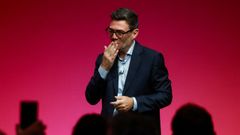 Andy Burnham en un acto del Partido Laborista.