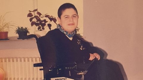 Rub�n, un chico que tuvo�distrofia muscular de Duchenne