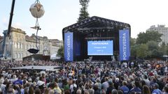 Ceremonia de inauguraci�n de la final de las Series Mundiales que se celebraron en Pontevedra en septiembre del 2023