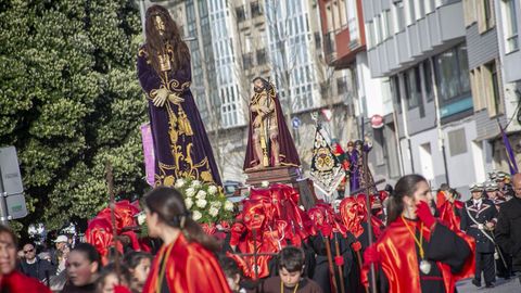 Procesi�n del Ecce Homo en O Porto do Son