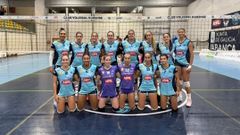 Formaci�n del Aceites Abril en el partido ante el Collado Villalba
