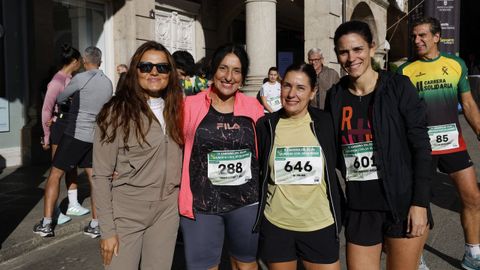 Carrera solidaria de la Guardia Civil en Ourense.