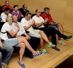 Los exjugadores ourensanistas dieron el paso para apoyar a la Uni�n. 