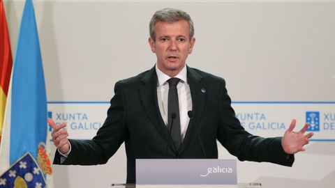 El presidente de la Xunta, Alfonso Rueda.