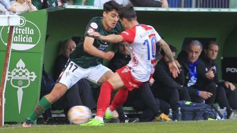 Enol Coto, en el partido contra Algeciras, est� experimentando una gran progresi�n.