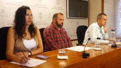 Nuria Rodr�guez, V�ctor Iglesias y Ovidio Zapico