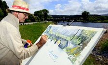 El a�o pasado participaron en el certamen de pintura m�s de 80 artistas de toda Espa�a.