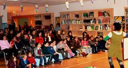 La nueva obra de Tal�a Teatro tambi�n gust� a los ni�os de Ponteceso.
