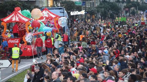 Cabalgata de los Reyes Magos en Vigo