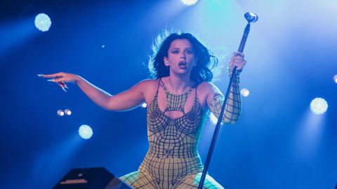 Nathy Peluso en su actuaci�n en el Morri�a Fest 