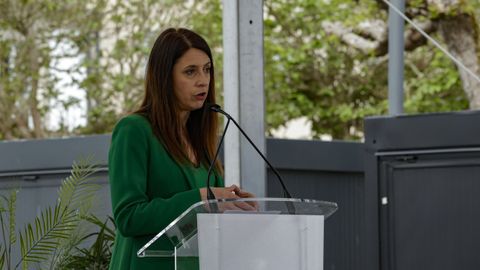 La conselleira inaugur� la jornada Somos Agro en Friol