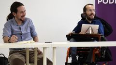 Pablo Iglesias propone que Pablo Echenique sea el nuevo secretario de Organizaci�n de Podemos