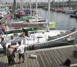Imagen de la flota amarrada ayer en el RCNC. 