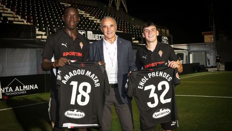 Amadou y Enol Prendes