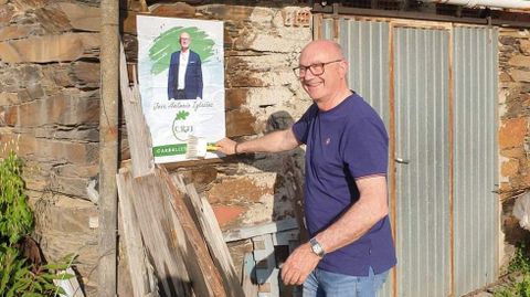 Jos Antonio Iglesias es el candidato de Carballeda Renova en Carballeda de Valdeorras.