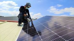 Instalacin fotovoltaica en una industria