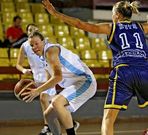 La pabellonista Geehan destaca en las labores defensivas.