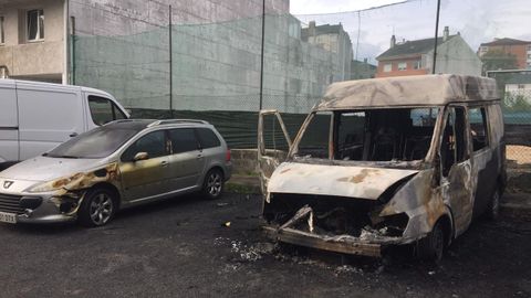 Estado en el que quedaron los vehculos afectados