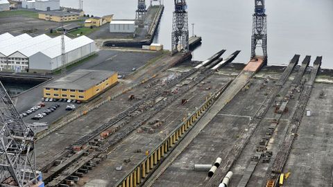 Astilleros de Navantia en Fene