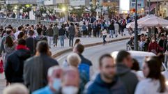 La Semana Santa del a�o pasado en Sanxenxo fue un �xito por el buen tiempo y los hosteleros conf�an en repetirlo como anticipo de un mejor verano