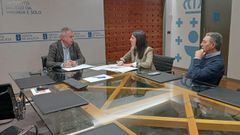 Heriberto Garc�a, Mar�a Sampedro y Ram�n Doval