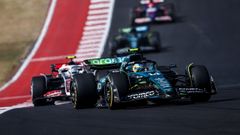 Fernando Alonso.Fernando Alonso durante el GP de M�xico F1 2024