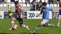 Lansade persigue a un rival en la visita al Alondras.