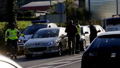 Accidente m�ltiple en la N-VI