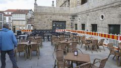 Los aseos de nueva creaci�n en la avenida de Raxoi est�n en los bajos del Ayuntamiento