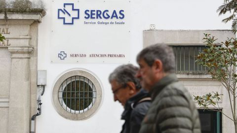Centro de salud de la praza de Ferrol, en Lugo