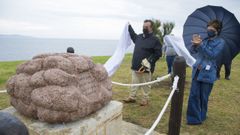 Corme recupera unha peza centenaria de m�rmore para lembrar o naufraxio do Padova