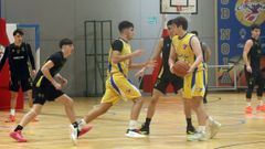 Imagen de archivo del partido entre el Berberecho y el Tui.