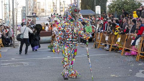 Desfile de Carnaval en Pontevedra