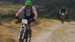 Prueba de ciclismo en Manzaneda, en imagen de archivo.