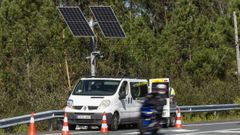 El choque se produjo muy cerca del tramo en el que Trfico coloc recientemente un radar