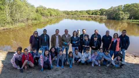 Ni�os y mayores disfrutaron con la actividad