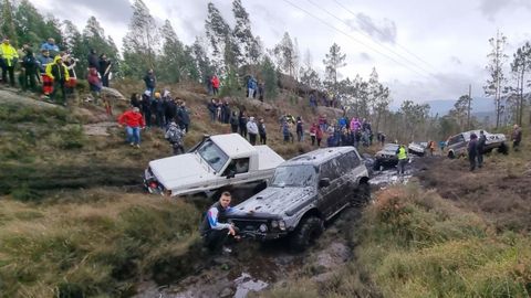 La prueba organizada por Os Correcami�os de Foz siempre atrae tambi�n a muchos aficionados