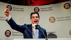 Thierry Baudet, l�der del ultraderechista Foro para la Democracia holand�s