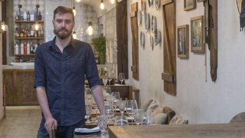 Martn Pais, gerente del restaurante Orixe.