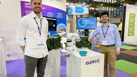 Participantes en la feria Expo Agritech que se celebra en M&aacute;laga