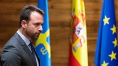 �lvaro Queipo en la Junta General