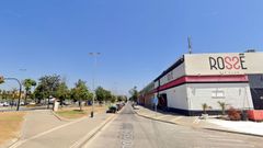 Exterior de la discotecade Mlaga donde se produjo la violacin grupal