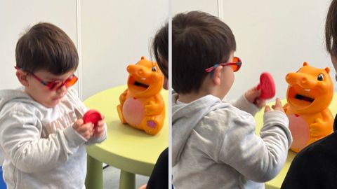 Hugo acude cuatro veces por semana a terapia. Es el nico tratamiento que tiene