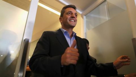 Sergio Massa renuncia a optar a la presidencia en las pr�ximas elecciones