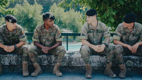 El paso de los militares por Oira