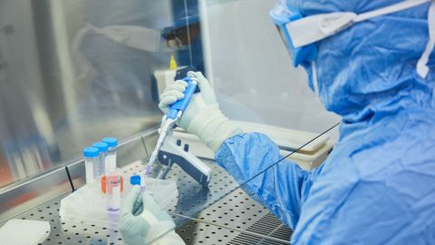 Fabricacin de la vacuna contra la tuberculosis en Biofabri, en O Porrio