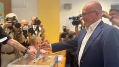 ric Ciotti, presidente del partido conservador Los Republicanos