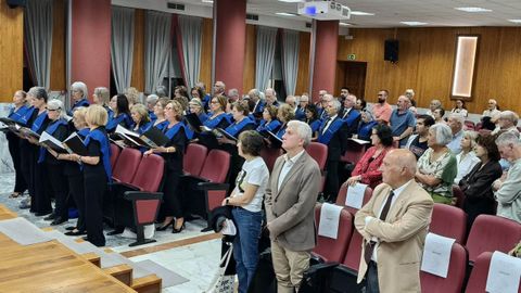  Acto de inauguraci�n en el campus de Vigo del Programa Universitario de Mayores de la Universidad de Vigo 