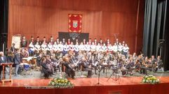 La Banda de M�sica de Vilalba, que esta tarde ofrece un concierto en Prater�as
