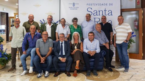 Fiesta de Santa Rita de los trabajadores de la Diputaci�n de Ourense.